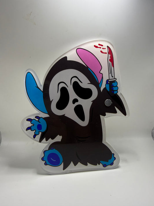 Stitch Scream Lash Tile - Halloween Edition